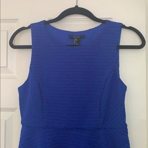Forever 21 royal blue dress